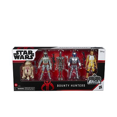 Star Wars Celebrate the Saga Action Figures 5-Pack Bounty Hunters 10 cm