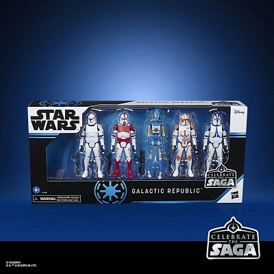 Star Wars Celebrate the Saga Action Figures 5-Pack Galactic Republic 10 cm