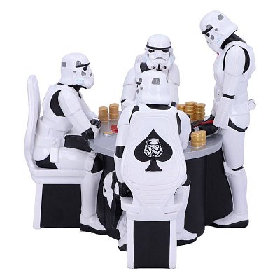 Star Wars Diorama Stormtrooper Poker Face 18 cm