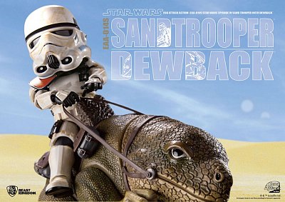 Star Wars Episode IV Egg Attack Action Figure 2-pack Dewback & Sandtrooper 9/15 cm