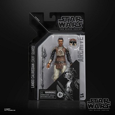 Star Wars Episode VI Black Series Archive Action Figure 2022 Lando Calrissian (Skiff Guard) 15 cm