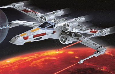 Star Wars Model Kit 1/57 X-wing Fighter 22 cm