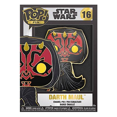 Star Wars POP! Enamel Pin Darth Maul 10 cm