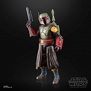 Star Wars: The Book of Boba Fett Black Series Deluxe Action Figure 2022 Boba Fett (Throne Room) 15 cm - Damaged packaging