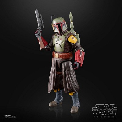 Star Wars: The Book of Boba Fett Black Series Deluxe Action Figure 2022 Boba Fett (Throne Room) 15 cm - Damaged packaging