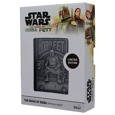 Star Wars The Book of Boba Fett Iconic Scene Collection Limited Edition Ingot