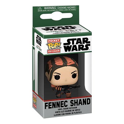 Star Wars The Book of Boba Fett Pocket POP! Vinyl Keychains 4 cm Fennec Shand Display (12)