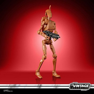 Star Wars The Clone Wars Vintage Collection Action Figure 2022 Battle Droid 10 cm - Damaged packaging