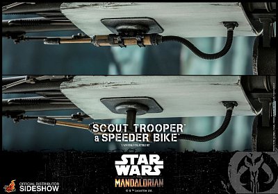 Star Wars The Mandalorian Action Figure 1/6 Scout Trooper & Speeder Bike 30 cm - Damaged packaging