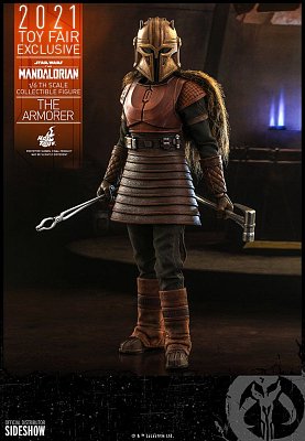 Star Wars The Mandalorian Action Figure 1/6 The Armorer 2021 Toy Fair Exclusive 29 cm