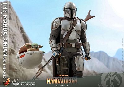 Star Wars The Mandalorian Action Figure 2-Pack 1/4 The Mandalorian & The Child 46 cm