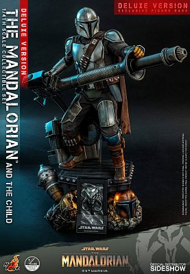 Star Wars The Mandalorian Action Figure 2-Pack 1/4 The Mandalorian & The Child Deluxe 46 cm