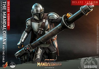 Star Wars The Mandalorian Action Figure 2-Pack 1/4 The Mandalorian & The Child Deluxe 46 cm