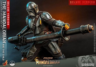 Star Wars The Mandalorian Action Figure 2-Pack 1/4 The Mandalorian & The Child Deluxe 46 cm