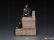 Star Wars The Mandalorian Deluxe Art Scale Statue 1/10 Boba Fett & Fennec on Throne 23 cm