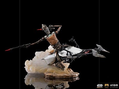 Star Wars The Mandalorian Deluxe Art Scale Statue 1/10 IG-11 & The Child 20 cm