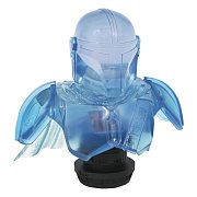 Star Wars The Mandalorian Legends in 3D Bust 1/2 The Mandalorian Hologram SDCC 2021 Exclusive 25 cm