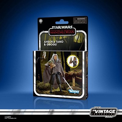 Star Wars: The Mandalorian Vintage Collection Action Figure 2022 Ahsoka Tano & Grogu 10 cm