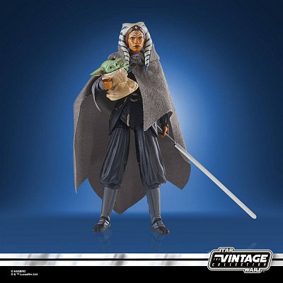 Star Wars: The Mandalorian Vintage Collection Action Figure 2022 Ahsoka Tano & Grogu 10 cm