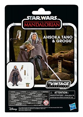 Star Wars: The Mandalorian Vintage Collection Action Figure 2022 Ahsoka Tano & Grogu 10 cm