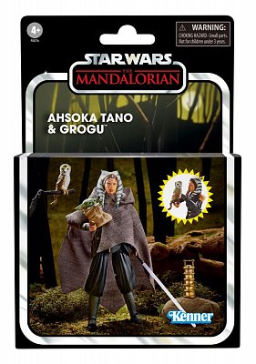 Star Wars: The Mandalorian Vintage Collection Action Figure 2022 Ahsoka Tano & Grogu 10 cm