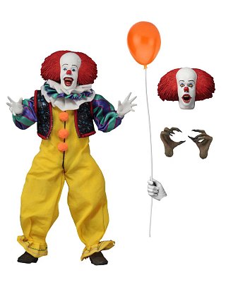 Stephen King\'s It 1990 Retro Action Figure Pennywise 20 cm --- DAMAGED PACKAGING