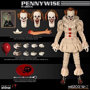 Stephen Kings It 2017 Action Figure 1/12 Pennywise 17 cm