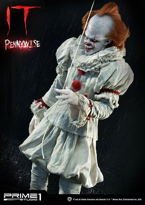 Stephen Kings It 2017 Statue 1/2 Pennywise 111 cm