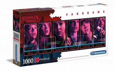 Stranger Things Panorama Puzzle Characters