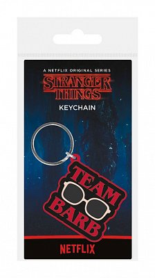 Stranger Things Rubber Keychain Team Barb 6 cm