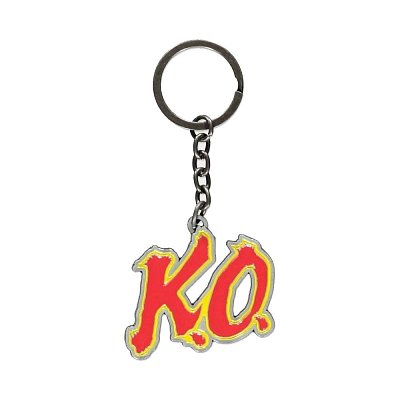 Street Fighter Metal Keychain KO