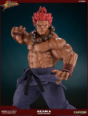 Street Fighter Mixed Media Statue 1/4 Akuma Classic Exclusive 45 cm