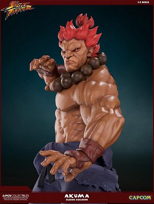Street Fighter Mixed Media Statue 1/4 Akuma Classic Exclusive 45 cm