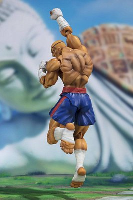 Street Fighter S.H. Figuarts Action Figure Sagat Tamashii Web Exclusive 17 cm