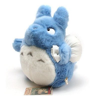 Studio Ghibli Plush Figure Blue Totoro 25 cm