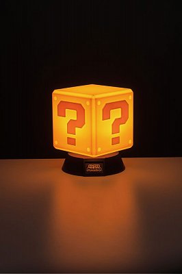 Super Mario 3D Light Question Block 10 cm