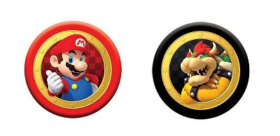 Super Mario Boardgame Checkers & Tic-Tac-Toe Mario vs. Bowser Collector\'s Game