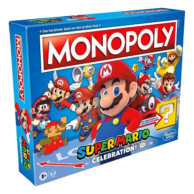 Super Mario Celebration Board Game Monopoly *German Version*