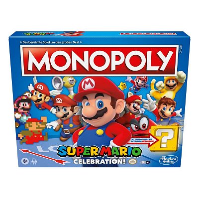 Super Mario Celebration Board Game Monopoly *German Version*