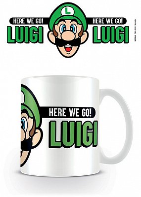 Super Mario Mug Here We Go Luigi