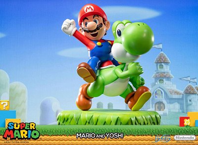 Super Mario Statue Mario & Yoshi 48 cm