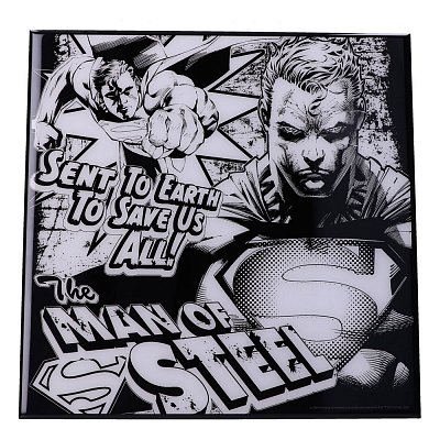 Superman Crystal Clear Picture The Man of Steel 32 x 32 cm