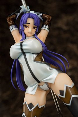 Taimanin Asagi 3 PVC Statue 1/7 Murasaki Yatsu Pole Dance Ver. 19 cm --- DAMAGED PACKAGING