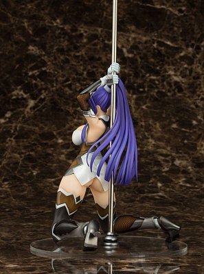Taimanin Asagi 3 PVC Statue 1/7 Murasaki Yatsu Pole Dance Ver. 19 cm --- DAMAGED PACKAGING