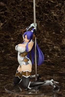 Taimanin Asagi 3 PVC Statue 1/7 Murasaki Yatsu Pole Dance Ver. 19 cm --- DAMAGED PACKAGING