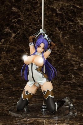 Taimanin Asagi 3 PVC Statue 1/7 Murasaki Yatsu Pole Dance Ver. 19 cm --- DAMAGED PACKAGING