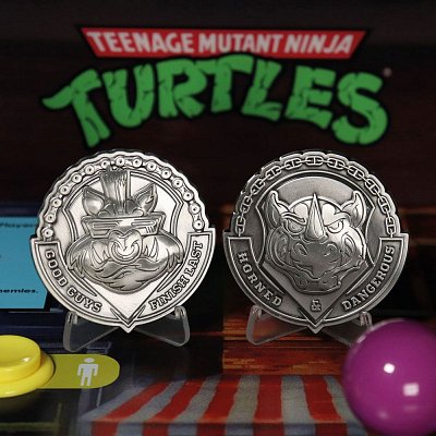 Teenage Mutant Ninja Turtles Medallion Set Bad Guys Limited Edition