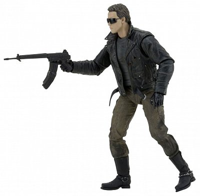 Terminator Action Figure Ultimate Police Station Assault T-800 (Motorcycle Jacket) 18 cm