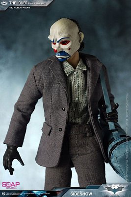 The Dark Knight Action Figure 1/12 The Joker (Bank Robber Version) 17 cm