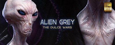 The Dulce Wars Life-Size Bust Alien Grey 61 cm
